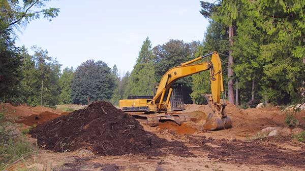 land clearing and excavating