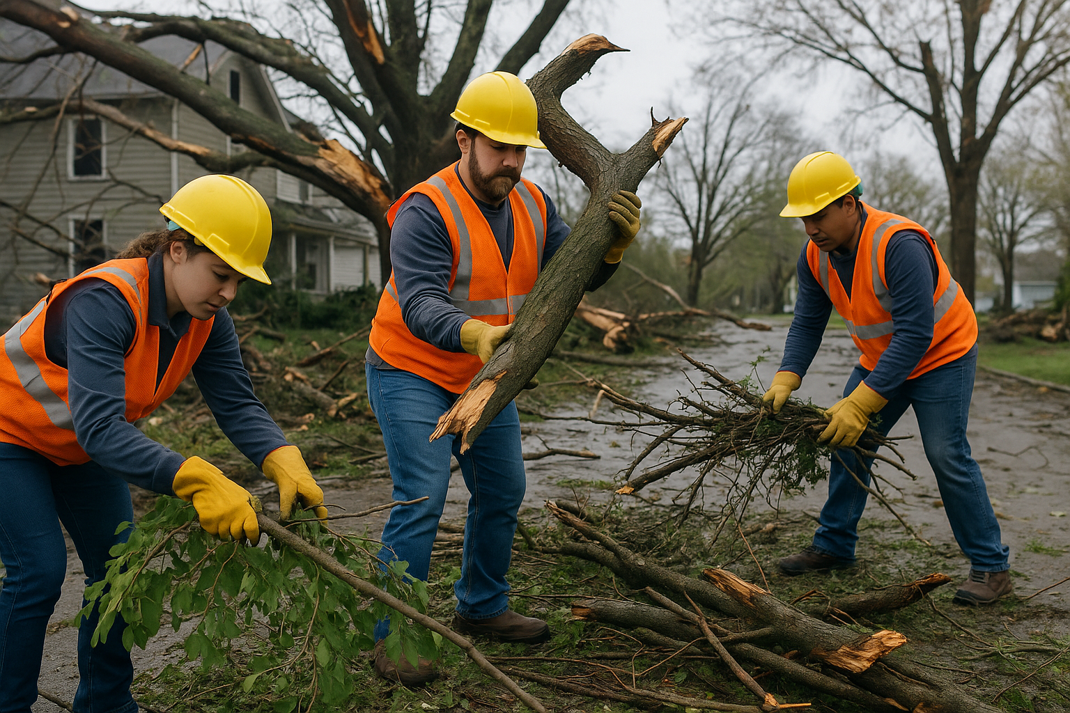 Storm Damage Cleanup Services