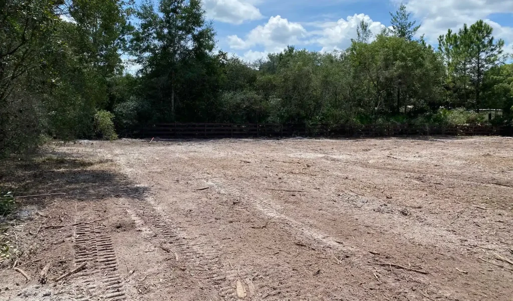 Land Clearing for a Shop