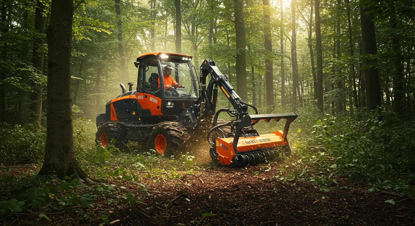 Alafaya Forestry Mulching Work