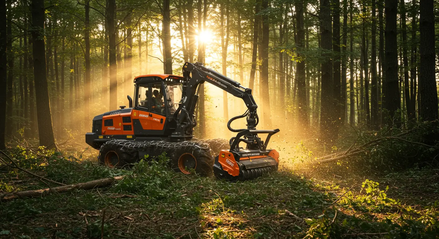 Altamonte Springs Forestry Mulching Work