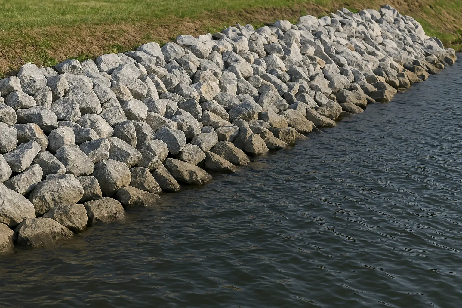 Bayonet Point Riprap Work Bayonet Point Riprap Work