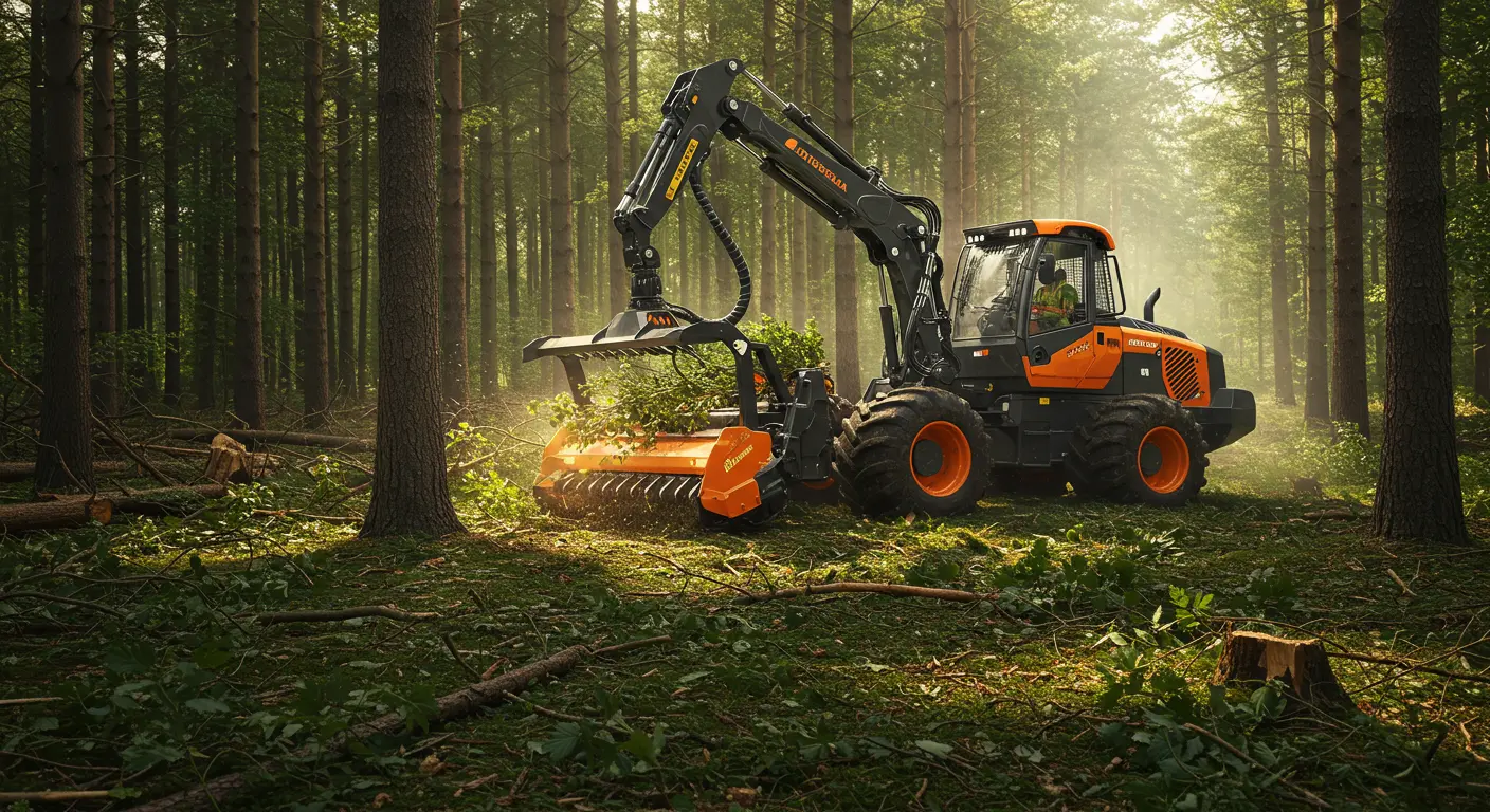 Celebration Forestry Mulching Work