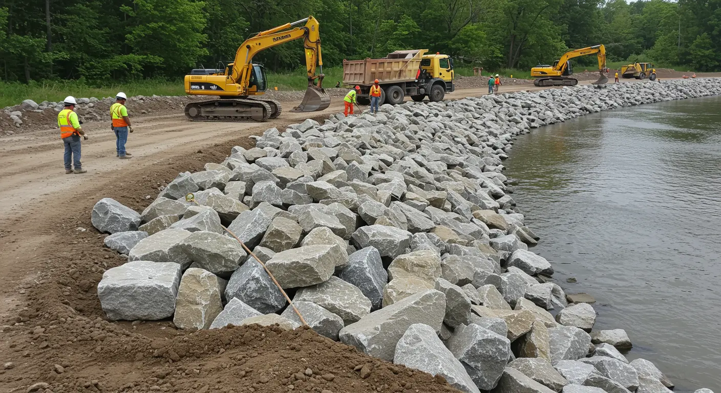 Riprap Services in Chokoloskee, FL Riprap Services in Chokoloskee, FL
