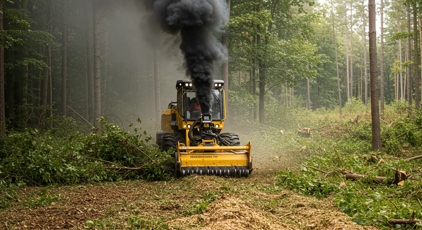 Daytona Beach Forestry Mulching Work