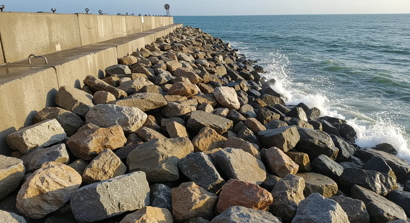 Daytona Beach Shores Riprap Work Daytona Beach Shores Riprap Work
