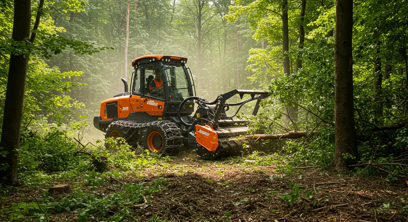 DeLand Forestry Mulching Work