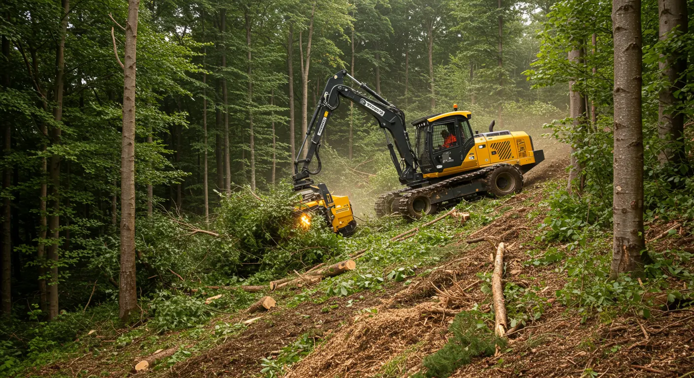 East Bradenton Forestry Mulching Work