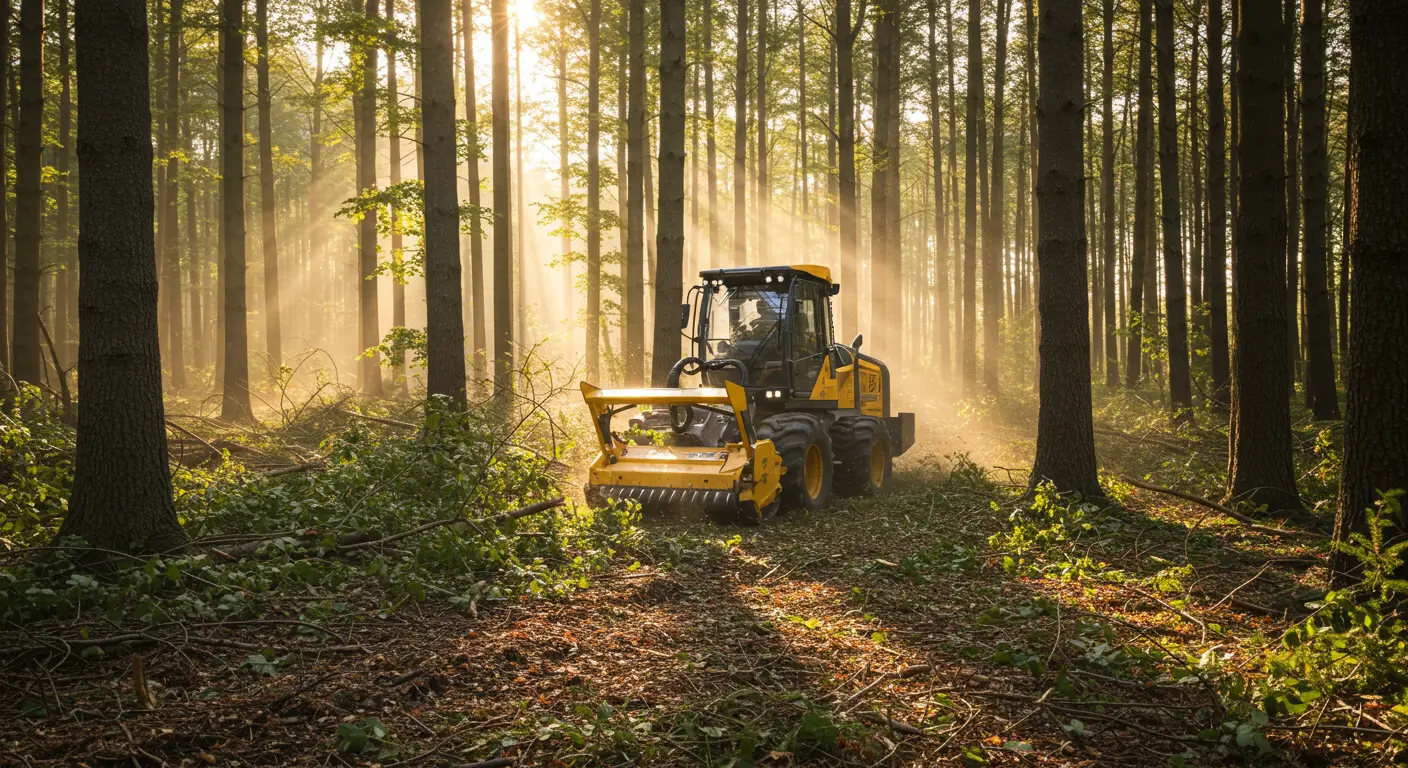 Fern Park Forestry Mulching Work