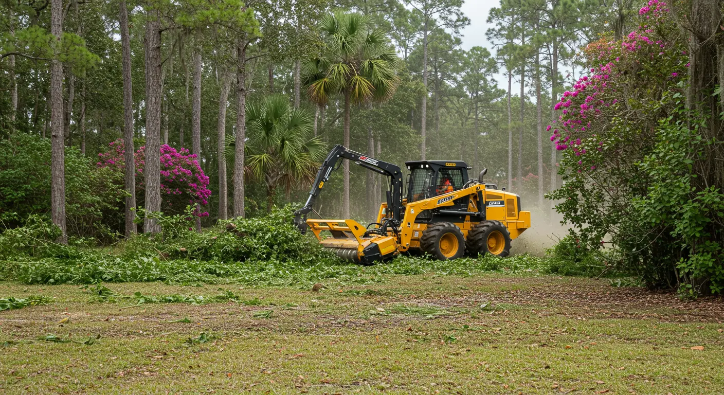 Fort Myers Forestry Mulching Work