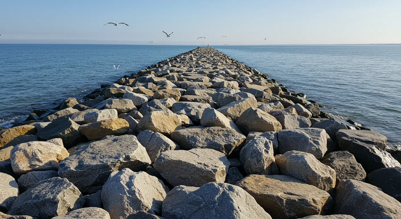 Fort Pierce Riprap Work Fort Pierce Riprap Work
