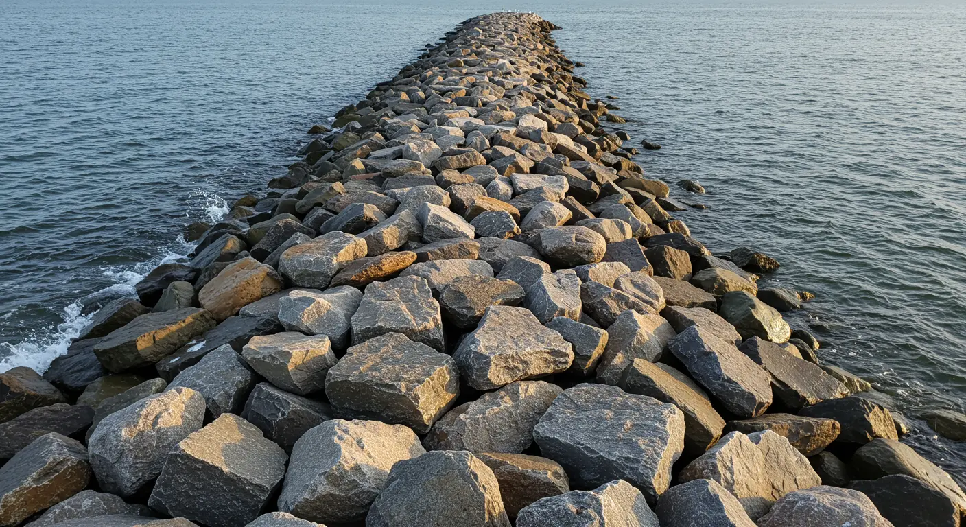 Gibsonton Riprap Work Gibsonton Riprap Work