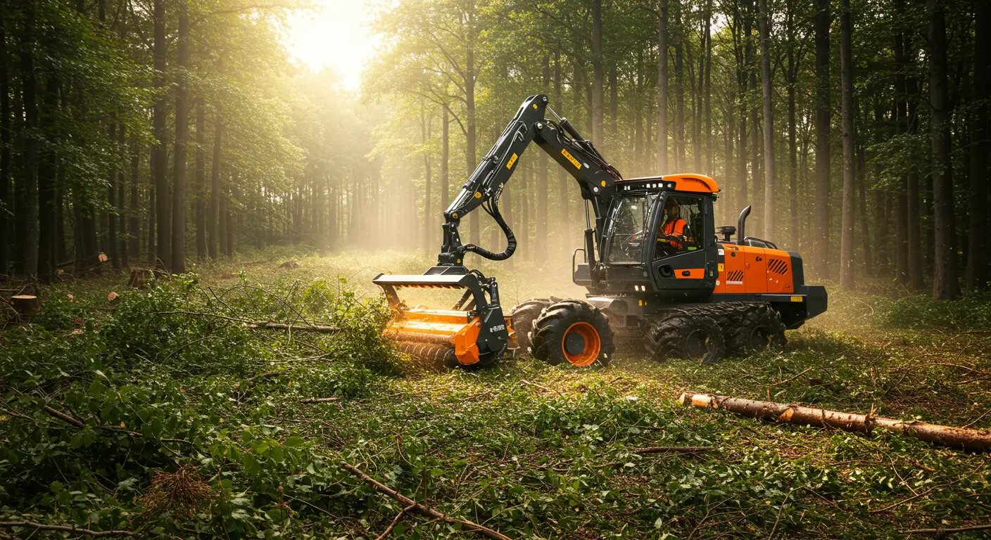 Gulfport Forestry Mulching Work