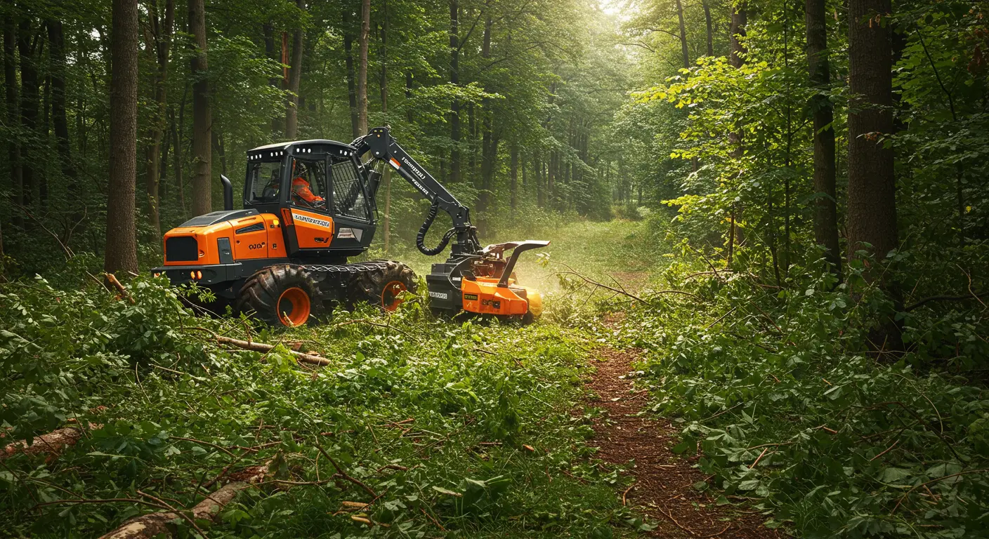 Heathrow Forestry Mulching Work