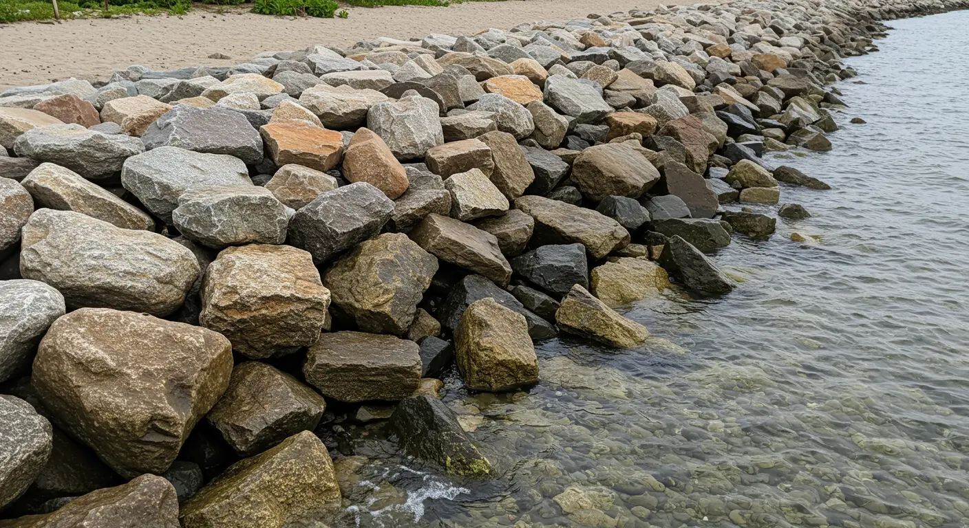 Holiday Riprap Work Holiday Riprap Work