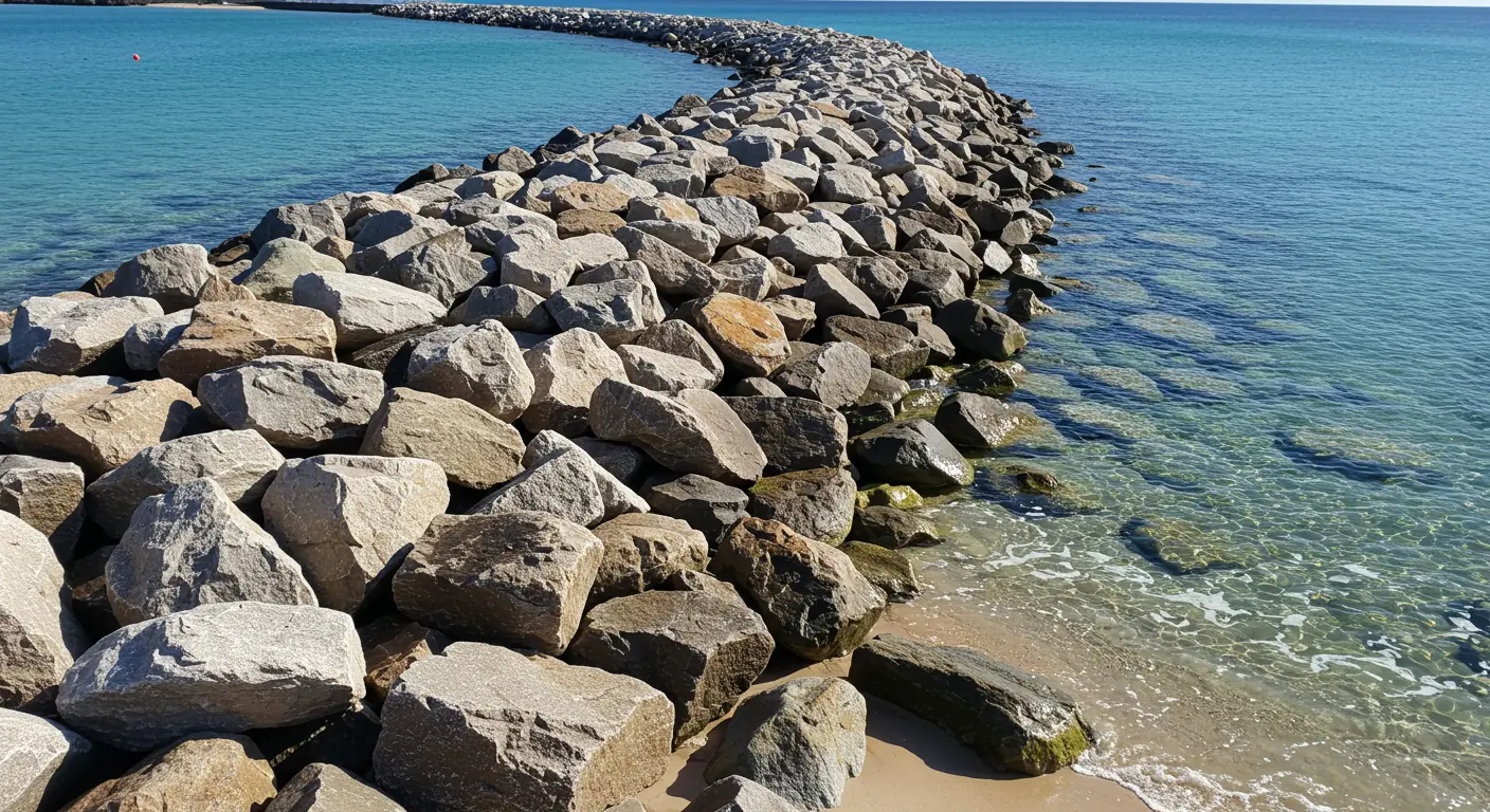 Holmes Beach Riprap Work Holmes Beach Riprap Work