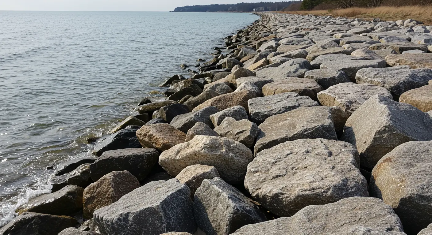 Hudson Riprap Work Hudson Riprap Work