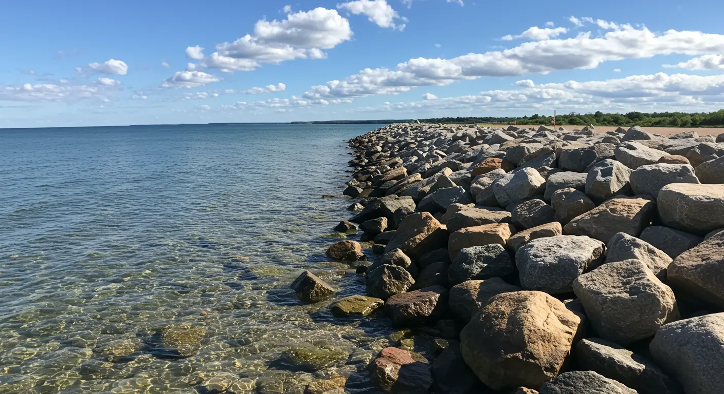 Indialantic Riprap Work Indialantic Riprap Work