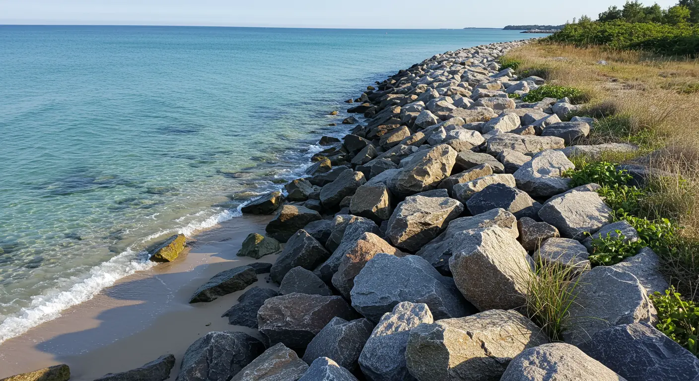 Indian Rocks Beach Riprap Work Indian Rocks Beach Riprap Work