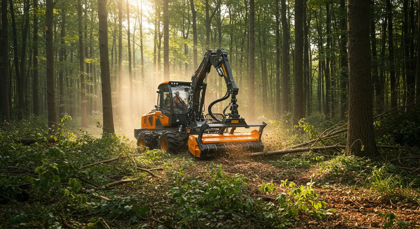 Lake Hamilton Forestry Mulching Work