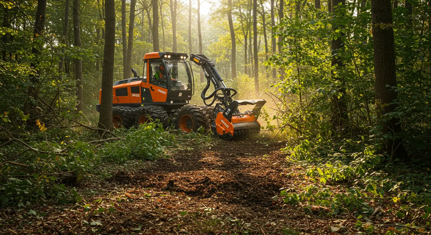 Lake Kerr Forestry Mulching Work