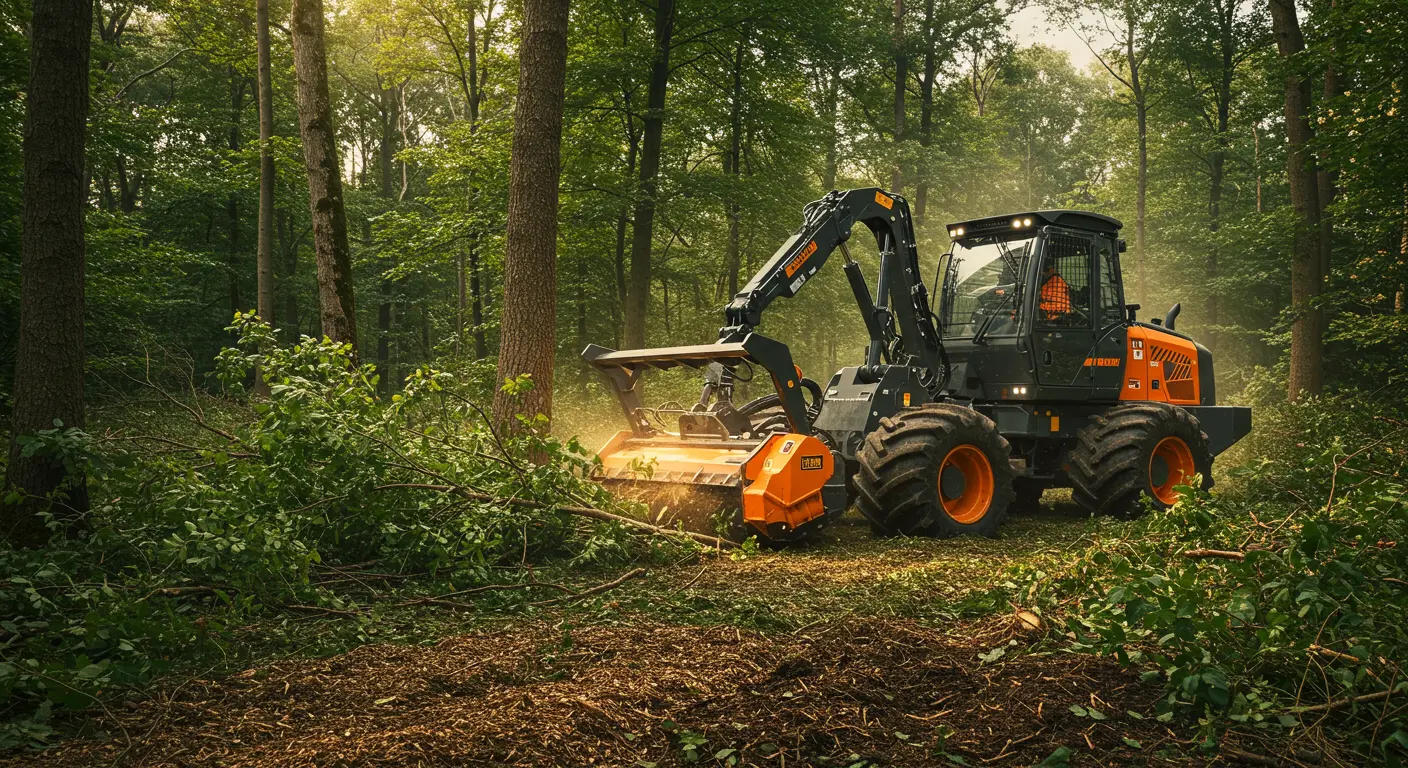 Lake Wales Forestry Mulching Work