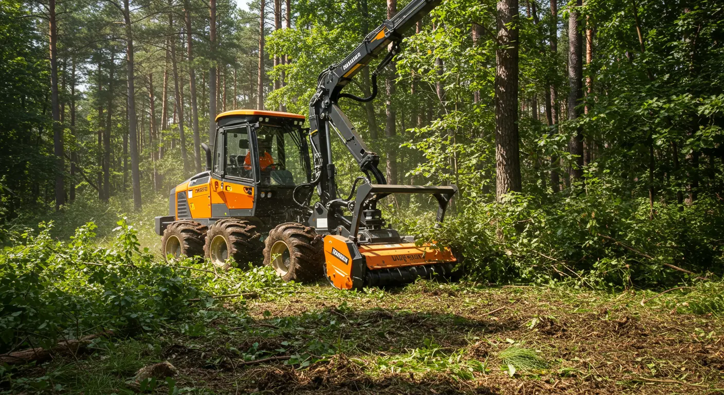 Lealman Forestry Mulching Work