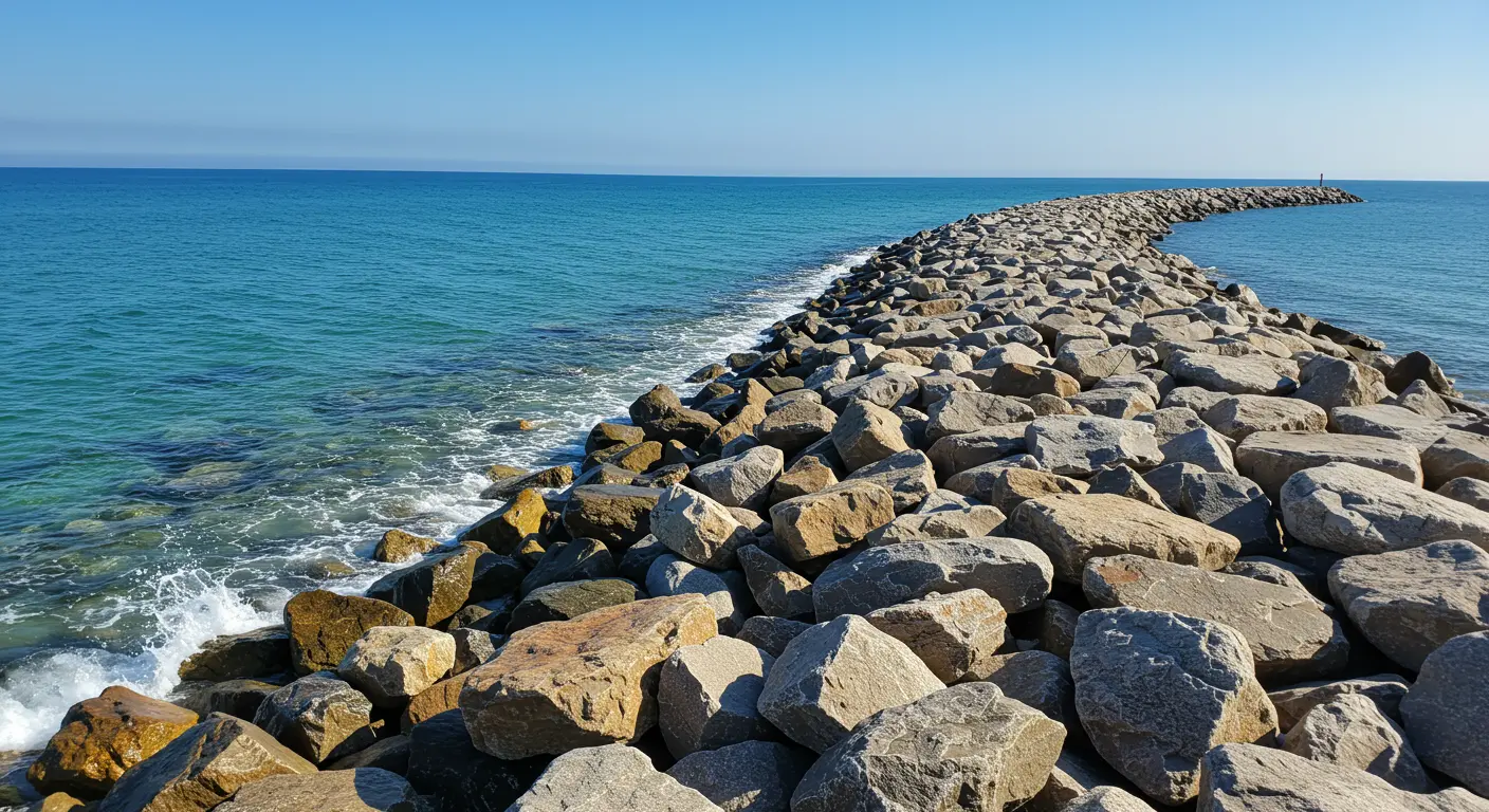 Lido Key Riprap Work Lido Key Riprap Work