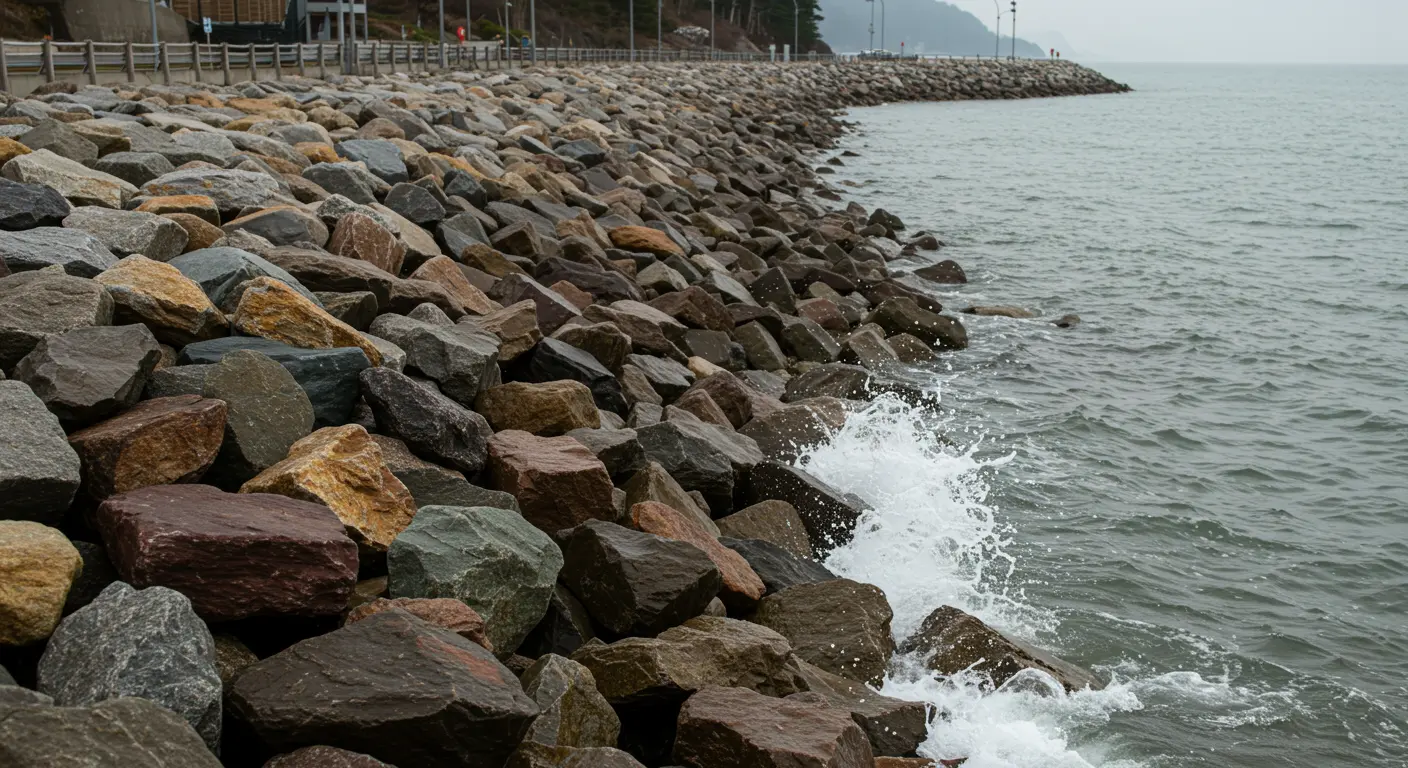 Marco Island Riprap Work Marco Island Riprap Work