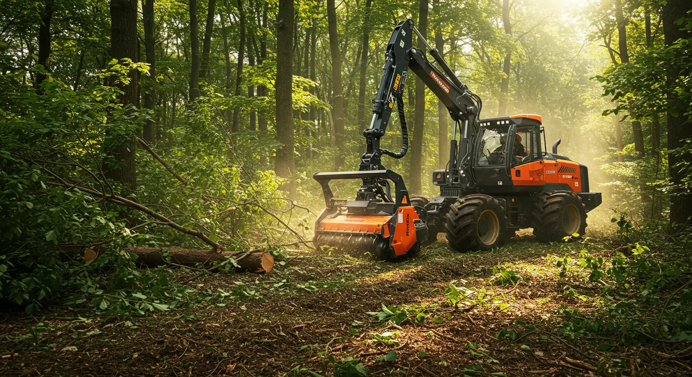 Meadow Woods Forestry Mulching Work