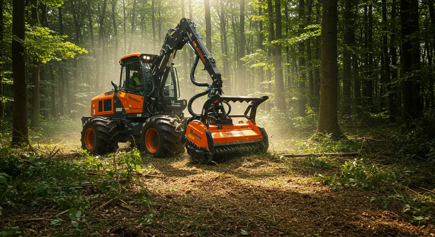 Melbourne Beach Forestry Mulching Work