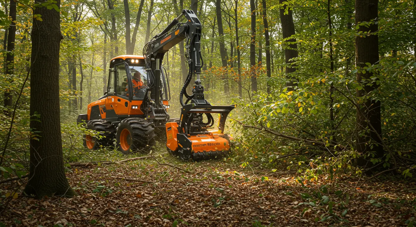 Mount Dora Forestry Mulching Work