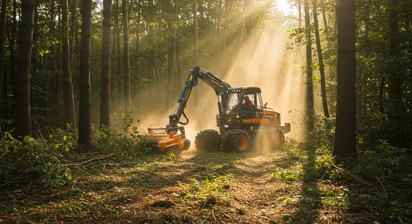 Oakland Forestry Mulching Work