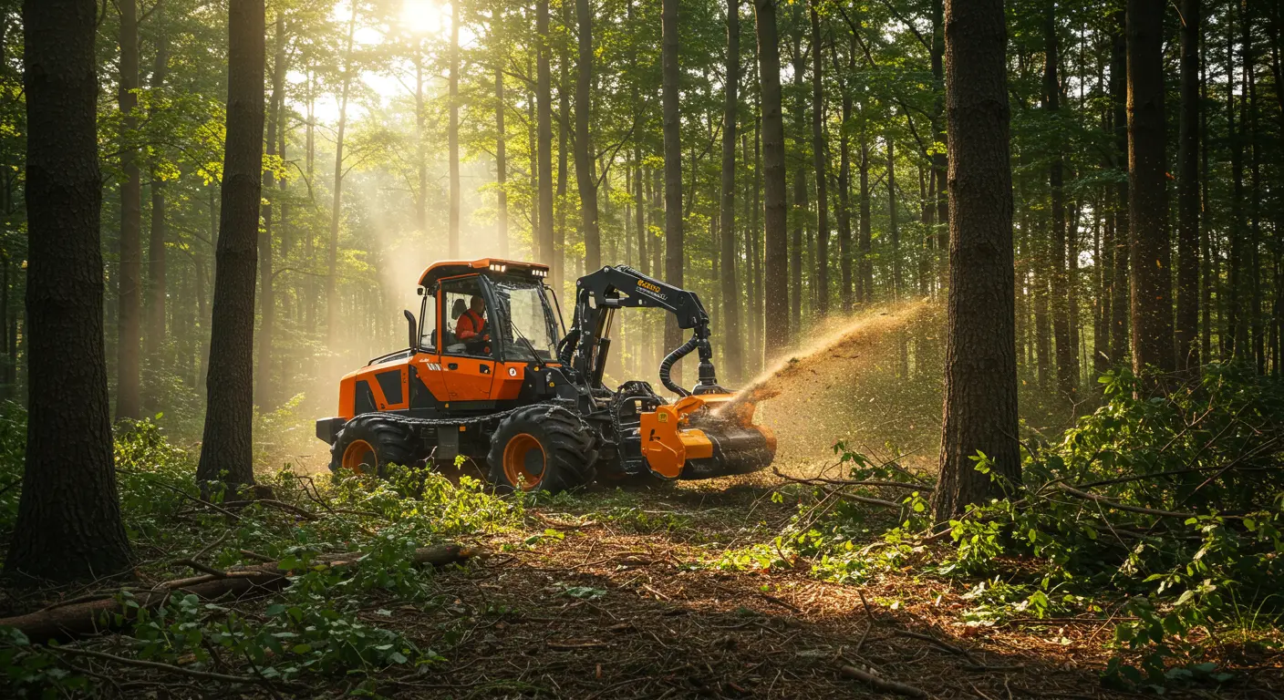 Ocoee Forestry Mulching Work