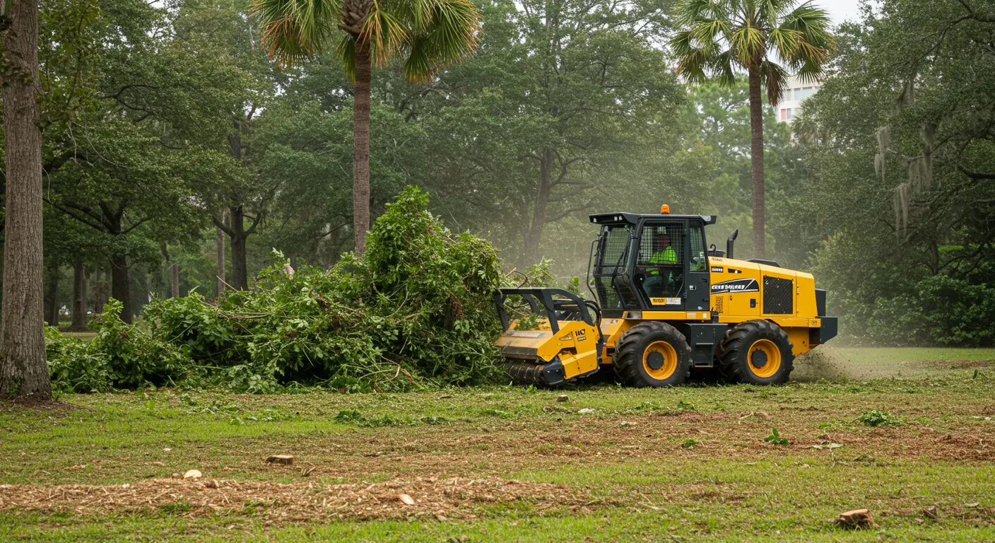 Forestry Mulching Services in Orlando, FL