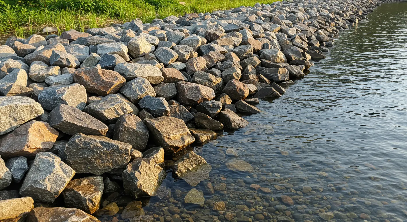 Ormond Beach Riprap Work Ormond Beach Riprap Work