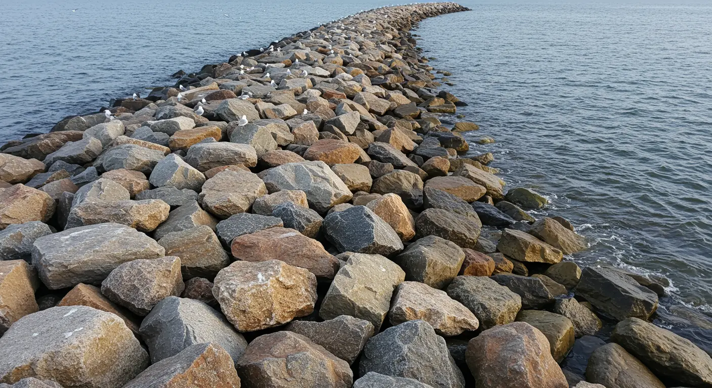 Palm Bay Riprap Work Palm Bay Riprap Work