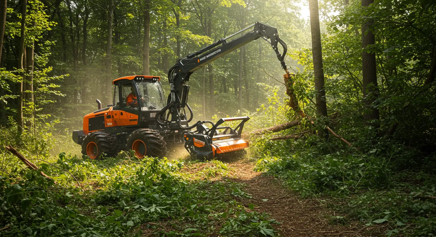 Palmetto Forestry Mulching Work