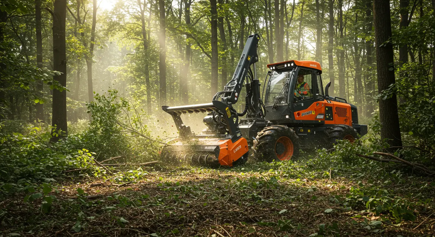 Pine Castle Forestry Mulching Work