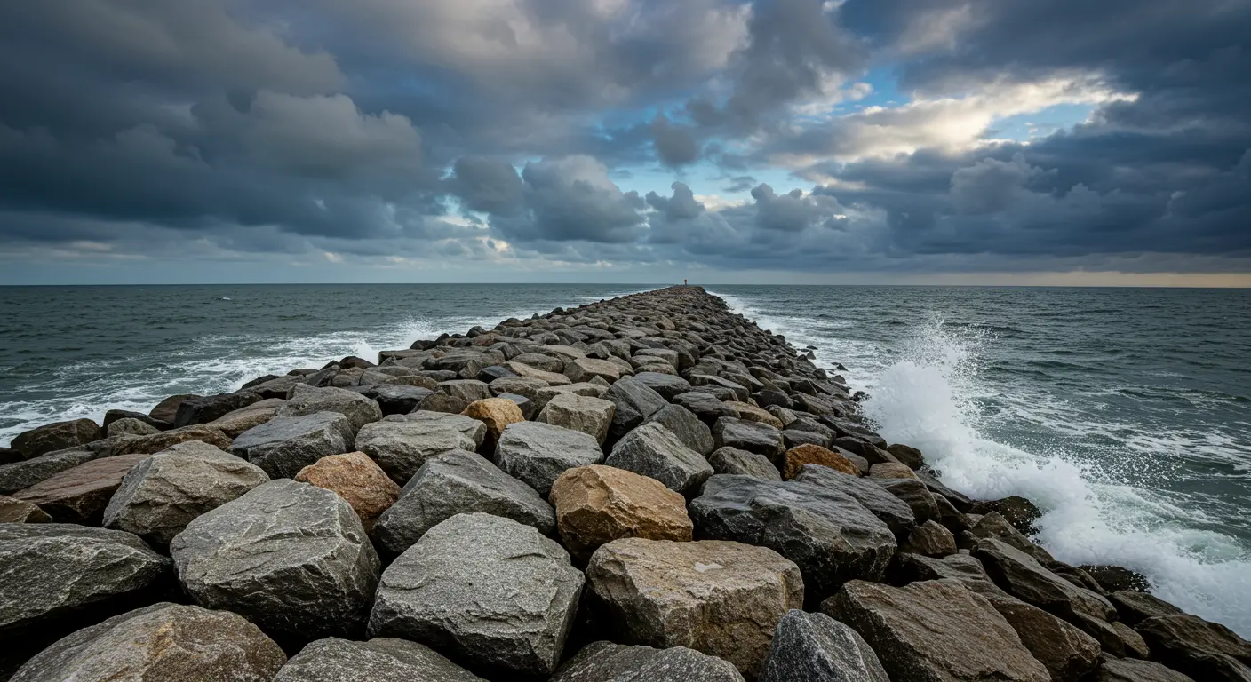 Port Richey Riprap Work Port Richey Riprap Work