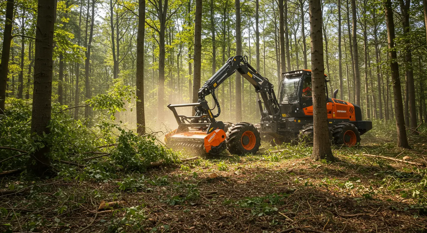 Rainbow Lakes Estates Forestry Mulching Work