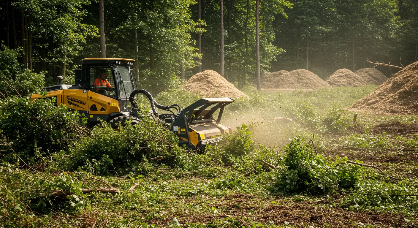Rainbow Park Forestry Mulching Work