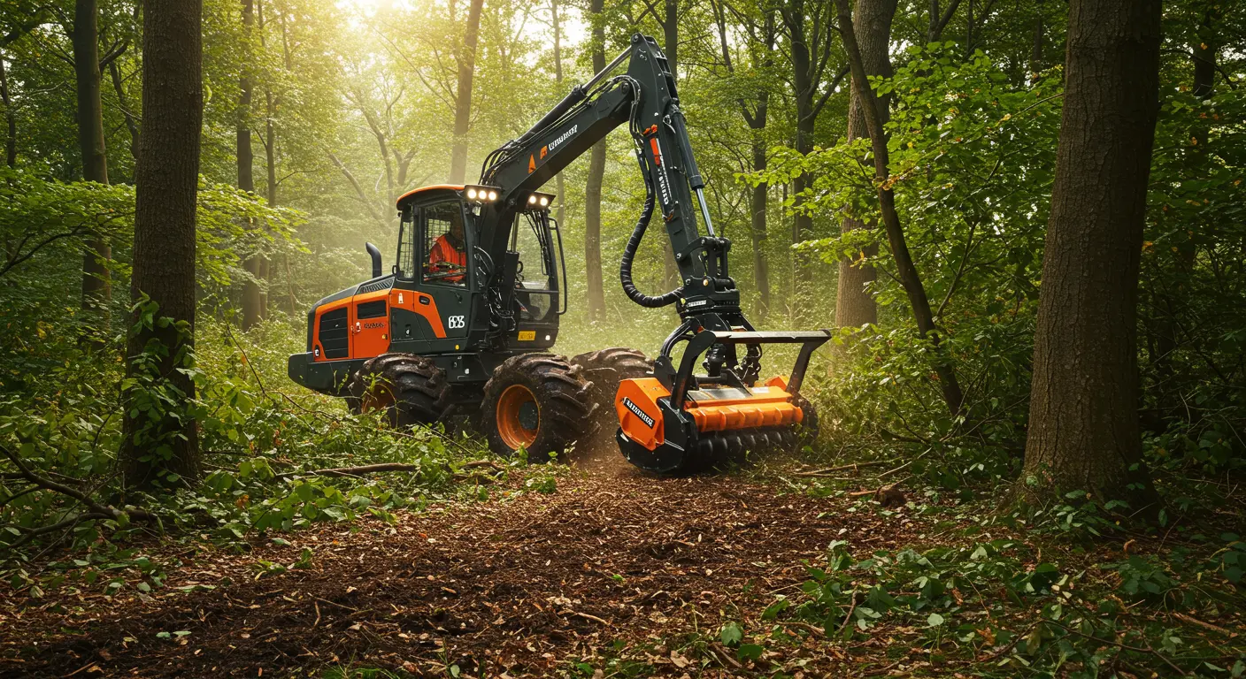 Ruskin Forestry Mulching Work