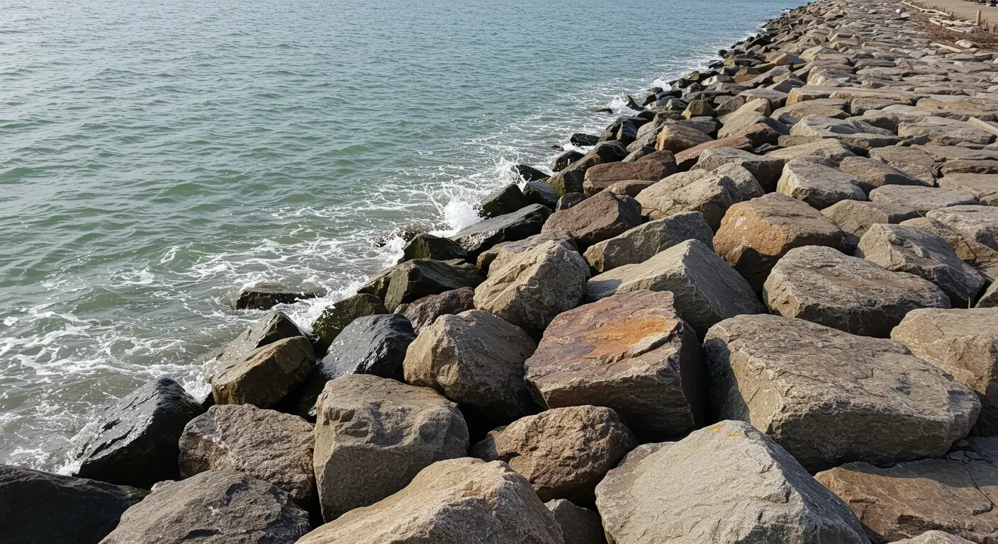 Ruskin Riprap Work Ruskin Riprap Work