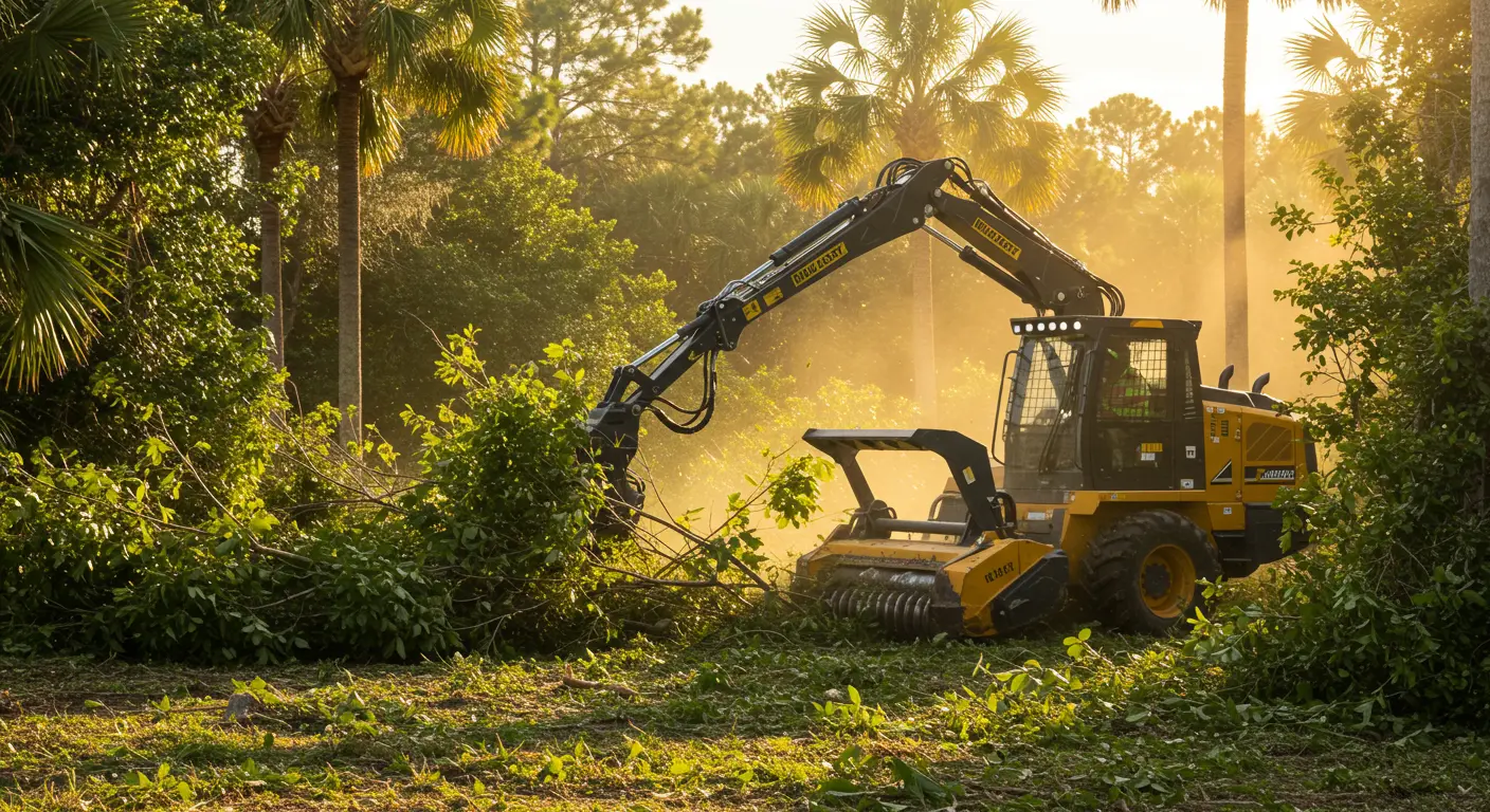 Sarasota Forestry Mulching Work