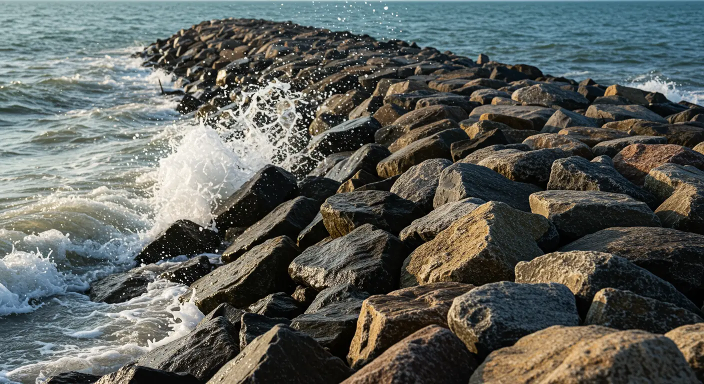 Satellite Beach Riprap Work Satellite Beach Riprap Work
