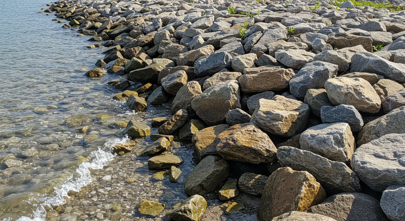 Sewall's Point Riprap Work Sewall's Point Riprap Work
