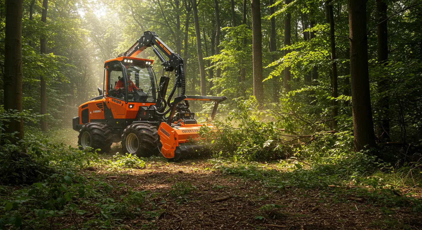 South Daytona Forestry Mulching Work