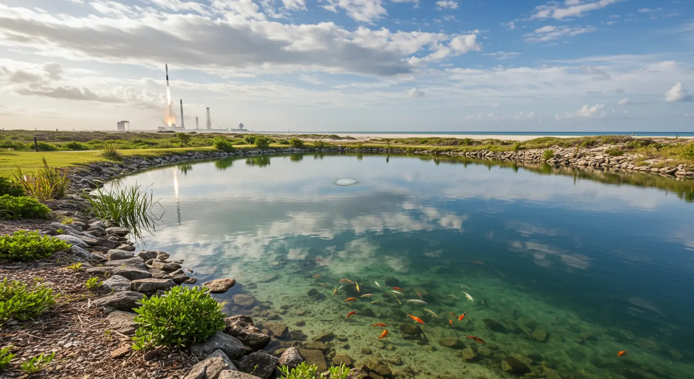 Pond Management Services in Space Coast, FL