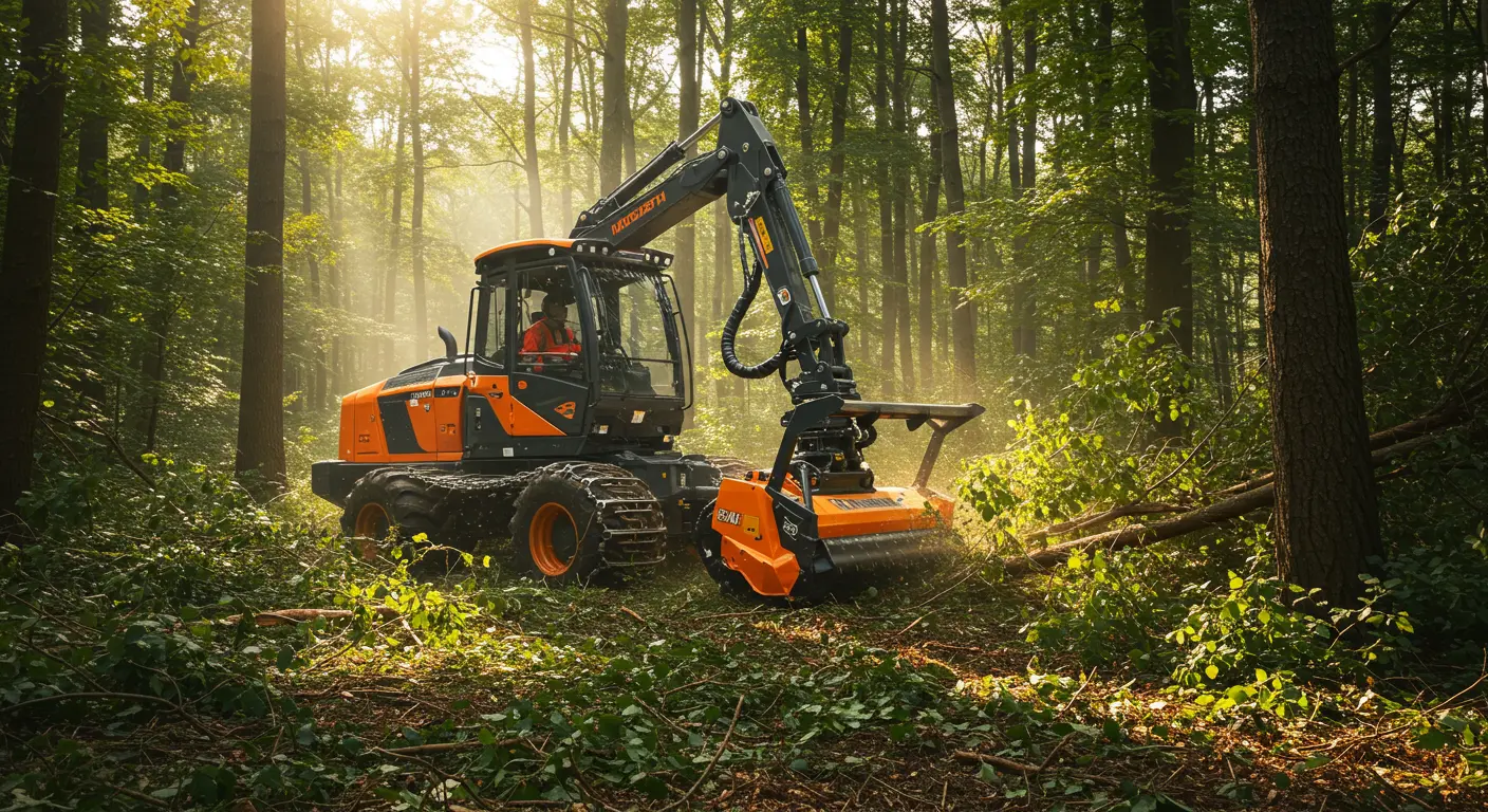 Spring Hill Forestry Mulching Work